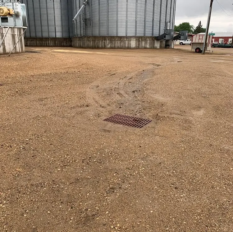 Drainage project equipment in White SD